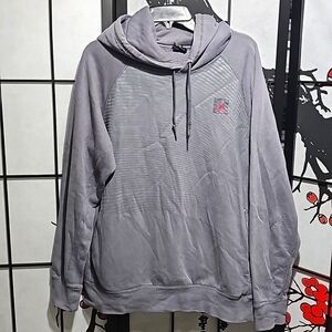 Jordan Gray Hoodie Kangaroo Pocket Pullover Size‎ Large